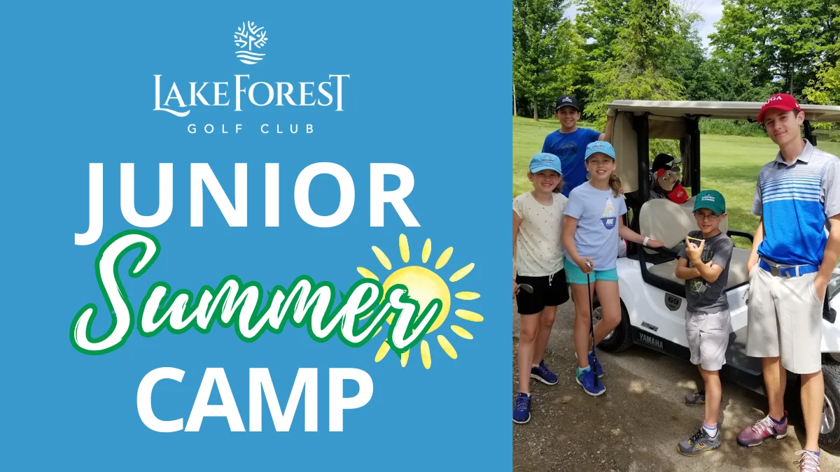 Registration is Open for our 2025 Junior Summer Camp at Lake Forest Golf Club