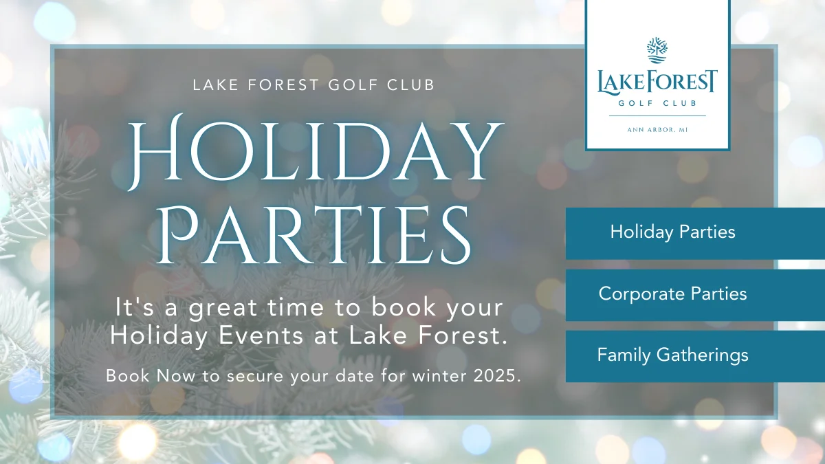 Book Your Holiday Party at Lake Forest!