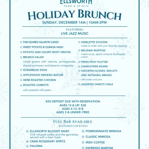 2025 Holiday Brunch Reservation Deposit