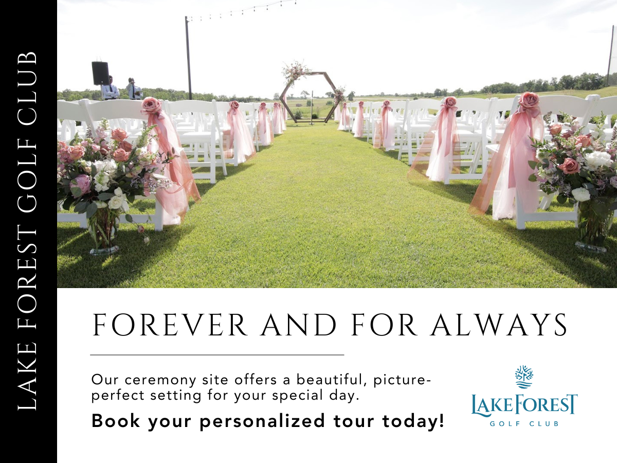 Forever & For Always at Lake Forest Golf Club