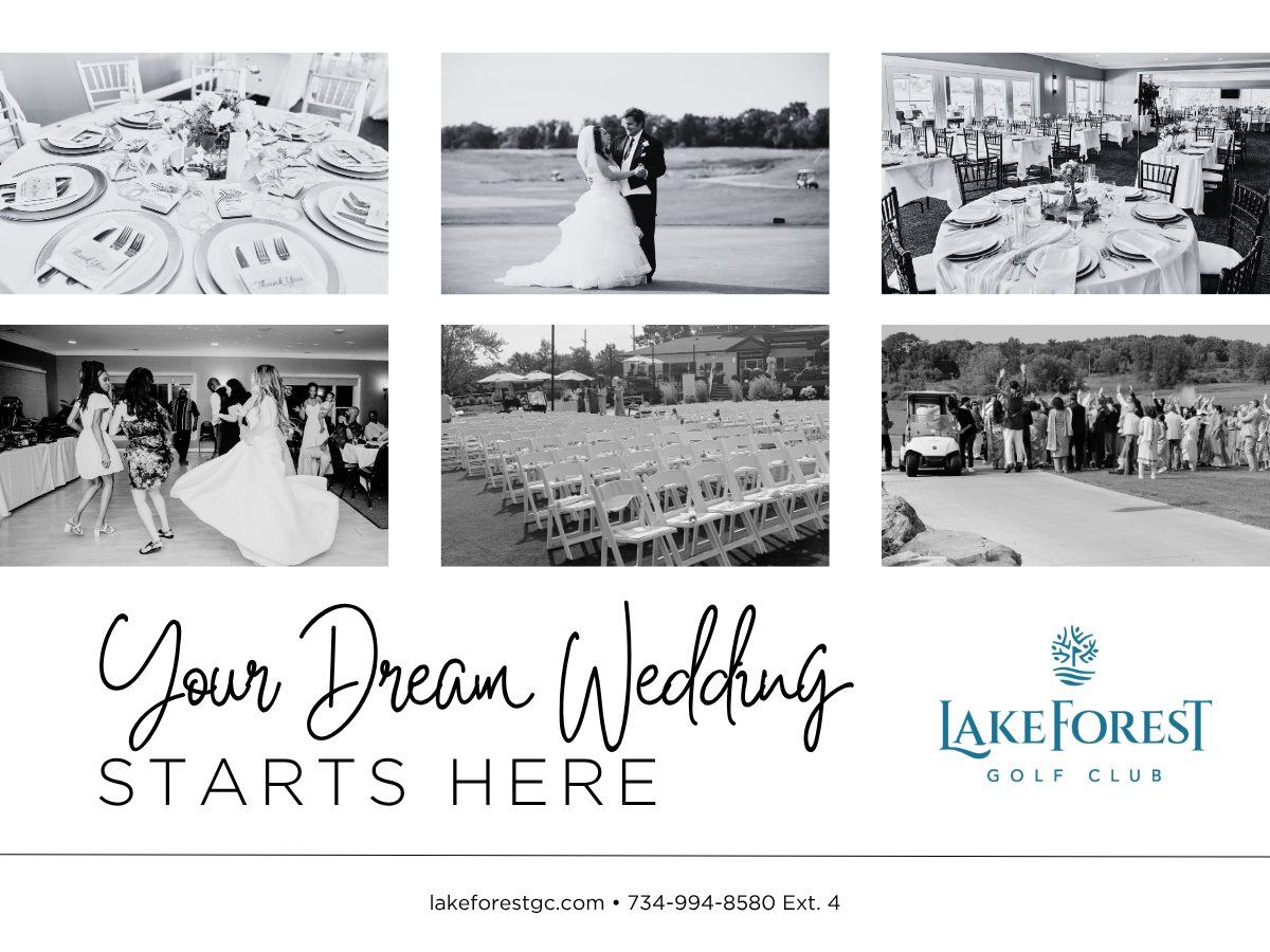 Exclusively Yours: Weddings at Lake Forest Golf Club