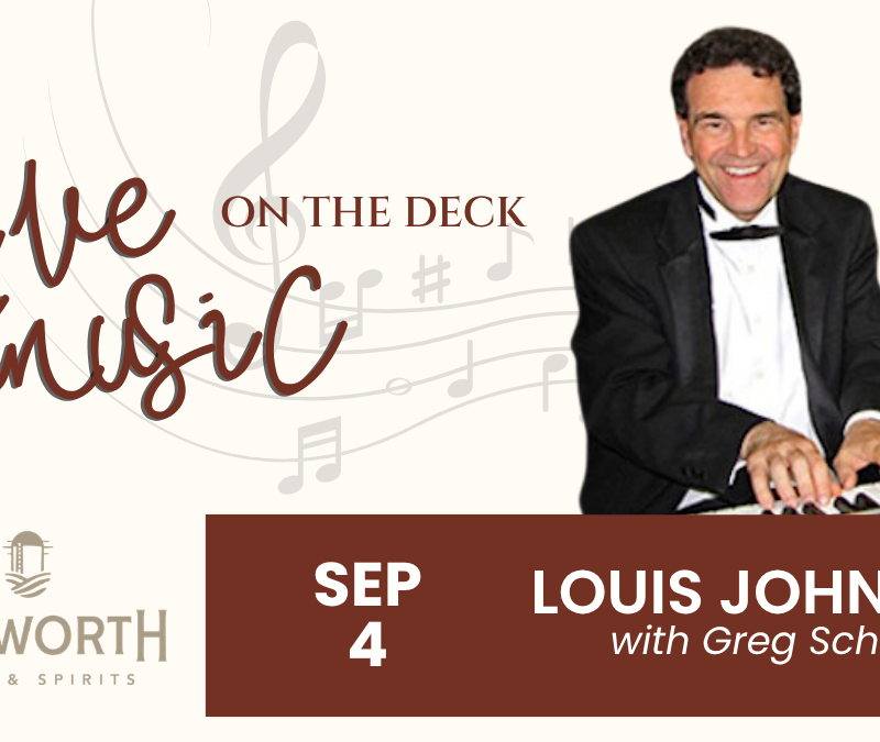 Louis Johnson Live Music playing piano